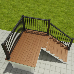 Aluminum Stair <strong>Handrail</strong> Outdoor Balcony <strong>Metal</strong> <strong>for</strong> Interior and Exterior <strong>Steps</strong> Stainless Terrace Railing <strong>Handrails</strong> Glass - Product Image 4