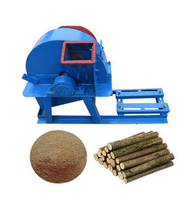 Broyeur de déchets de placage multifonctionnel Pulvérisateur de bois Machine à fabriquer de la sciure de bois Broyeur de déchets de bois moteur diesel - Product Image 1