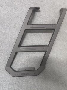 Escalera Trasera de Techo Estilo Mecha de Aluminio Mate Antideslizante, Instalación sin Pérdidas, Todoterreno, para Chery Jaecoo J7 SQR Negro 2006-2010, de Fábrica - Product Image 5