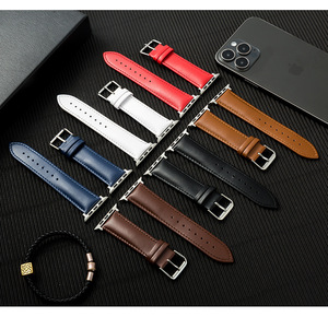 สายนาฬิกาหนังแท้ Upro Business สำหรับ Apple Watch Series 11 10 Ultra 2 สายนาฬิกาหนังวัว 41 มม. 45 มม. 49 มม. สายรัดข้อมือ iWatch - Product Image 3