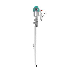 Normas 1300W Bomba de transferencia de tambor eléctrica portátil 220V Bomba de barril de aceite de grasa Riego centrífugo bajo Agricultura OEM - Product Image 1