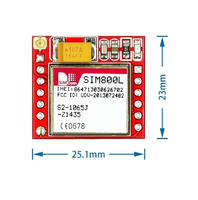 Module de communication GSM GPRS FYX Stock SIM800L, carte émetteur-récepteur cellulaire sans fil, module IoT embarqué avec câble d'antenne