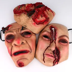 Оптовая продажа 3D-маски для вечеринок, латексные маски для взрослых, для Хэллоуина, страшная маска для косплея, женская маска клоуна