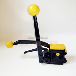 Premium A333 Máquina flejadora de acero <span class=keywords><strong>manual</strong></span> Cojinete semiautomático Herramienta de bandas de alta resistencia Envolturas Hebilla sin hebilla para acero - Product Image 6