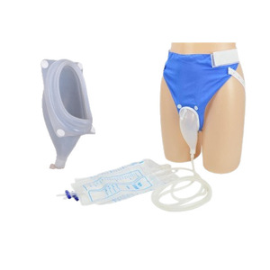 Bolsa de silicona para recolección de orina para personas mayores, a prueba de fugas, adecuada tanto para hombres como para mujeres, transpirable y - Product Image 5