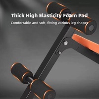 Banc de musculation pliable multifonctionnel Kepler, banc de musculation pour la maison, équipement de fitness intérieur, poids maximal de l'utilisateur 300 kg