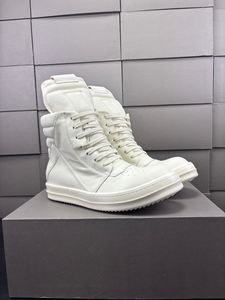 Chaussures montantes sportives à lacets pour hommes Designer OwenS en cuir véritable, plateforme plate, respirantes, tendance, pour le skateboard urbain - Product Image 3