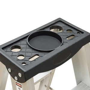 Bán buôn 3 bước thang hợp kim nhôm gấp thang đôi mặt thang - Product Image 5