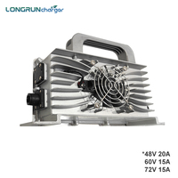 Chargeur Longrun Q2-1400 1400W Max, coque en aluminium, chargeur rapide, design pliable, câble rétractable, indice de protection IP66, efficacité >95%