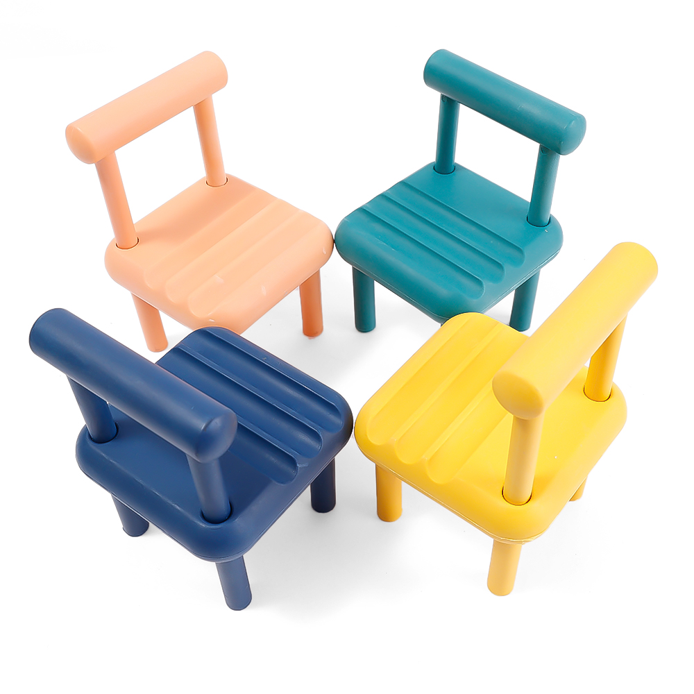 Оптовая цена, портативный складной настольный декоративный стул, мини-держатель для сотового телефона, подставка, держатели для мобильных телефонов