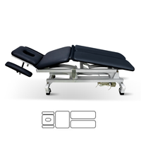Table de massage électrique réglable à neuf sections pour chiropratique, idéale pour salons de beauté et cliniques de physiothérapie - Offre Spéciale