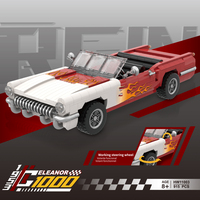 Ensemble de blocs de construction de voitures de course HW 915 pièces, voiture de sport classique, jouet éducatif de construction, briques technologiques, kits de modèles MOC, objets de collection