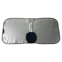 Pare-soleil universel pour voiture, logo personnalisé, résistant à la chaleur, pour la promotion publicitaire à Dubaï et en Arabie Saoudite