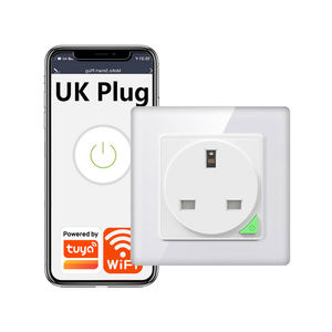 Interrupteur mural tactile WIFI Tuya TY-UK86, commande vocale Alexa Google Home Yandex Alice, panneau en verre trempé - Product Image 1