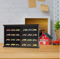 Étui de présentation en bois personnalisé pour mini casque de football de poche, taille de poche, support de rangement