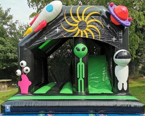 Castillo de salto extraterrestre 2024, gorila y tobogán inflado de nuevo diseño <span class=keywords><strong>2021</strong></span> para niños, venta de uso de alquiler - Product Image 1