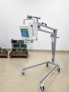 نظام شاشة تعمل باللمس بالأشعة السينية عالية التردد 5 كيلو وات جهاز الأشعة السينية الطبي المحمول - Product Image 5