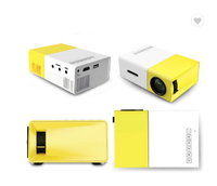 Projecteur vidéo de cinéma de poche intelligent portable mini LED YG300 pour la maison