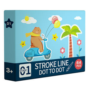 Nuovi Giocattoli Educativi per la Prima Infanzia, Libro per l'Allenamento della Concentrazione e del Controllo della Penna - Product Image 1