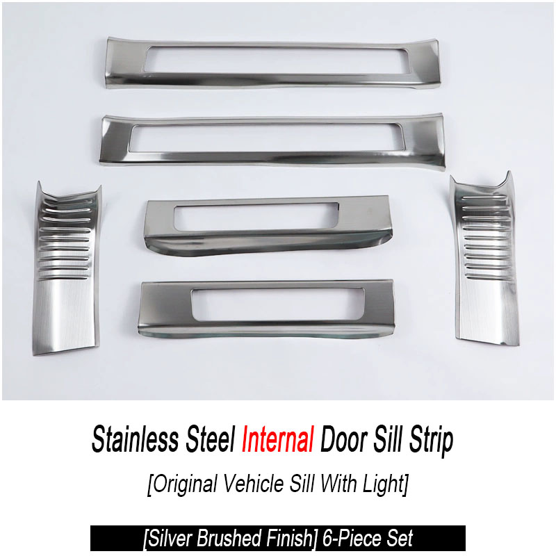 Illuminated Silver Brushed +6pcs
