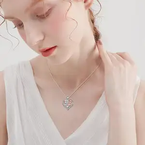 YFN gioielli regalo 925 in argento Sterling carine Animal gufo collana pendente per sorelle ragazze