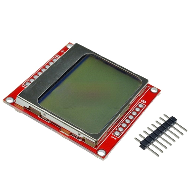 diymore LCD Display Module White/Blue Backlight 84*48 84x48 for for Nokia 5110 LCD Module