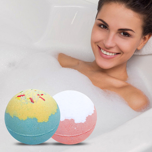 Bomba <span class=keywords><strong>da</strong></span> Bagno Rivitalizzante e Idratante Senza Solfati con Logo Personalizzabile, Fragranza di Rosmarino e Gelsomino - Product Image 1