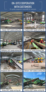 Equipo de Clasificación de Residuos Sólidos Urbanos (Papel, Plástico, Caucho, Textil) con Motor de Alta Eficiencia y Protección Ambiental - Product Image 5