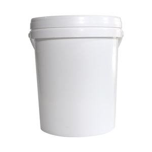 5 Gallon Food Grade Plastic New PP Bucket Pail With Metal Handle