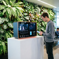 Distributeur automatique de parfum avec écran tactile de 10,1 pouces et système de paiement sans espèces pour centre commercial, distributeur en libre-service