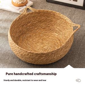 Maßgefertigtes Ganzjahres-<span class=keywords><strong>Rattan</strong></span>-Katzenbett Kratzmatte Gewebt Atmungsaktiv Einfarbig Abnehmbar Waschbar 100% Baumwollfüllung Karton - Product Image 4