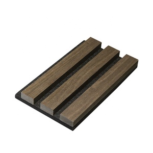 MUMU Thanh Gỗ Xốp Hấp Thụ Âm Thanh Thiết Kế 3D Melamine Tấm Trần Tường Bảng Âm Thanh - Product Image 6