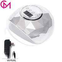 Vente flash - Séchoir à ongles puissant F6 86W, écran LCD coloré arc-en-ciel, lampe UV pour gel à ongles, lampe LED UV pour manucure, pour salon de manucure
