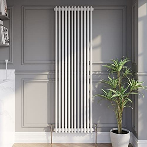 Radiatore Retrò Orizzontale Bianco a Colonne 1800*560 - Product Image 2
