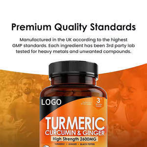 Produits de Curcuma Biologique Curcuma Curcumine Gingembre Extrait Curcuma Comprimés de Curcuma pour Antioxydant et Soutien Neural - Product Image 2