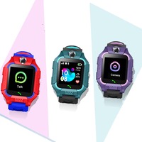 Montre connectée pour enfants Q19 avec carte SIM, fonction SOS, caméra, étanche IP67, compatible avec les garçons et les filles