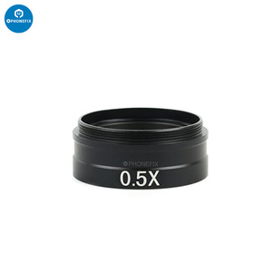 Microscope monoculaire à baril unique 10A 0.3X 0.5X 0.7X 2X lentille d'<span class=keywords><strong>objectif</strong></span> à miroir doublé mise au point manuelle IP53 <span class=keywords><strong>3d</strong></span> dioptrique - Product Image 4