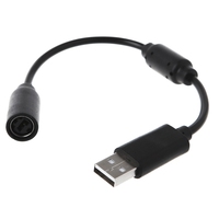 Pour Xbox 360 Controller Breakaway Cable USB Extension PC Adaptateur avec cordon de connexion en plastique durable