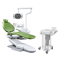 Fauteuil d'implantologie dentaire professionnel avec éclairage LED, équipement de chirurgie buccale pour clinique et hôpital, certifié CE