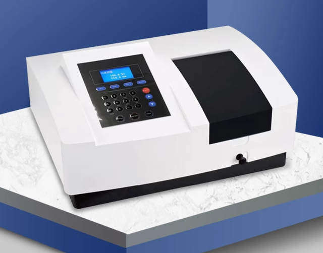 Basic Desktop Optical Instrument with Display Single-beam UV-visible Spectrophotometer UV755B 2nm Spectral Bandwidth Photometer