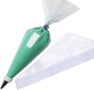 1 PCS Disposable Blue Cone Cellophane Bags for Parties Package Custom Plastic CMYK Printing Oven Safe Cake Decorating Tool - Product Image 1