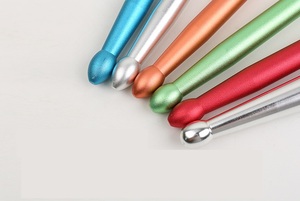 Baguette de batterie en métal 5A en alliage d'aluminium antidérapante pour batterie de jazz, batterie électronique, <span class=keywords><strong>instrument</strong></span> de musique, percussion - Product Image 3