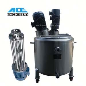 Equipo de Mezcla Química de 200L 300L, Línea de Producción de Champú a Pequeña Escala, Tanque de Mezcla de Doble Pared Tipo Compacto - Product Image 4