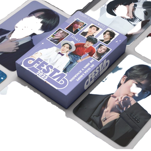 FESTA 2025 KPOP Music JungKook <span class=keywords><strong>Jimin</strong></span> V Set di Photocards 55 pz Lomo Concept Selfie Cartoline Collezione Fan - Product Image 4
