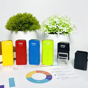 <span class=keywords><strong>Sellos</strong></span> Autoentintables Pocket Teacher de 15x6mm, Mini <span class=keywords><strong>Sellos</strong></span> Fotosensibles de Plástico, Sello Personalizado con Logotipo, Almohadilla de Tinta para Oficina - Product Image 1