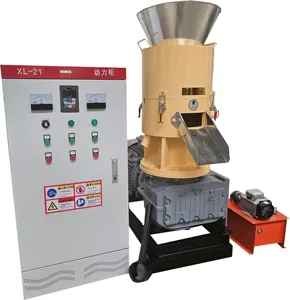 China manufacturer supply guaranteed quality electric wood pellet mill making machine for home use