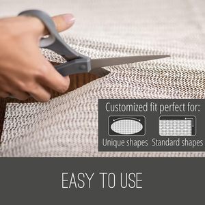 Almohadillas Antideslizantes para Alfombras, Agarraderas para Superficies Duras, Añaden Amortiguación y Protección, Mantienen las Alfombras en su Lugar - Product Image 4