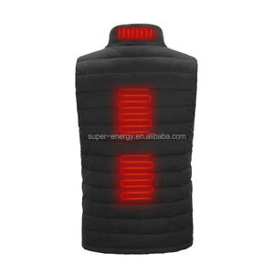 Chaleco de otoño hecho a medida, chaleco calentado inteligente con USB de 5V, 5 zonas, para invierno, con Banco de energía de 5V y 2A - Product Image 5