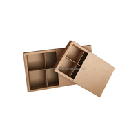 Boîte en papier Kraft pliable pour l'emballage des chaussettes