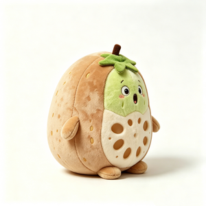 Peluche de fruta personalizable, Adorable peluche de fruta, Peluche de fruta Honky, Peluche de comida novedoso - Product Image 3